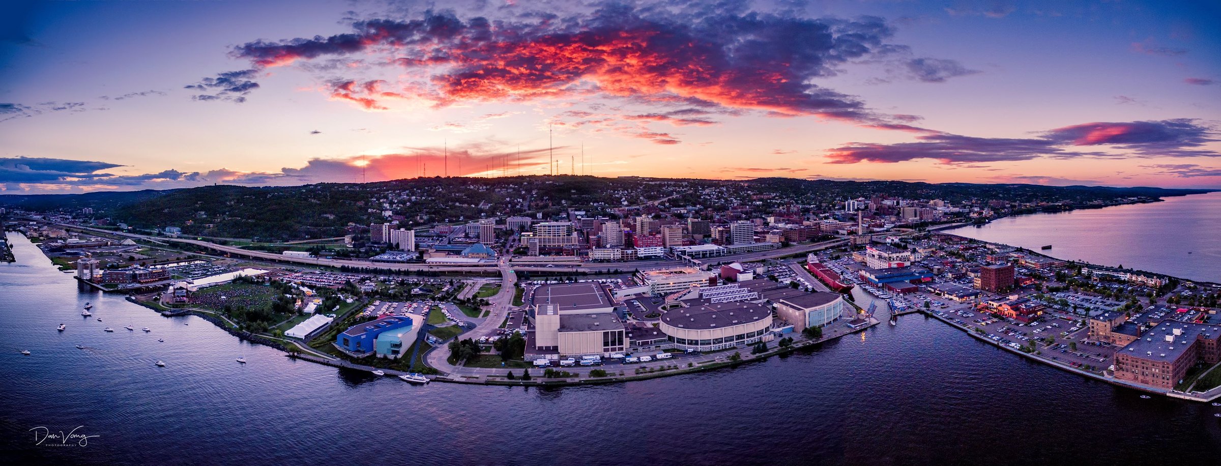 Bayfront at Dusk — Bayfront Festival Park, Duluth, Minnesota