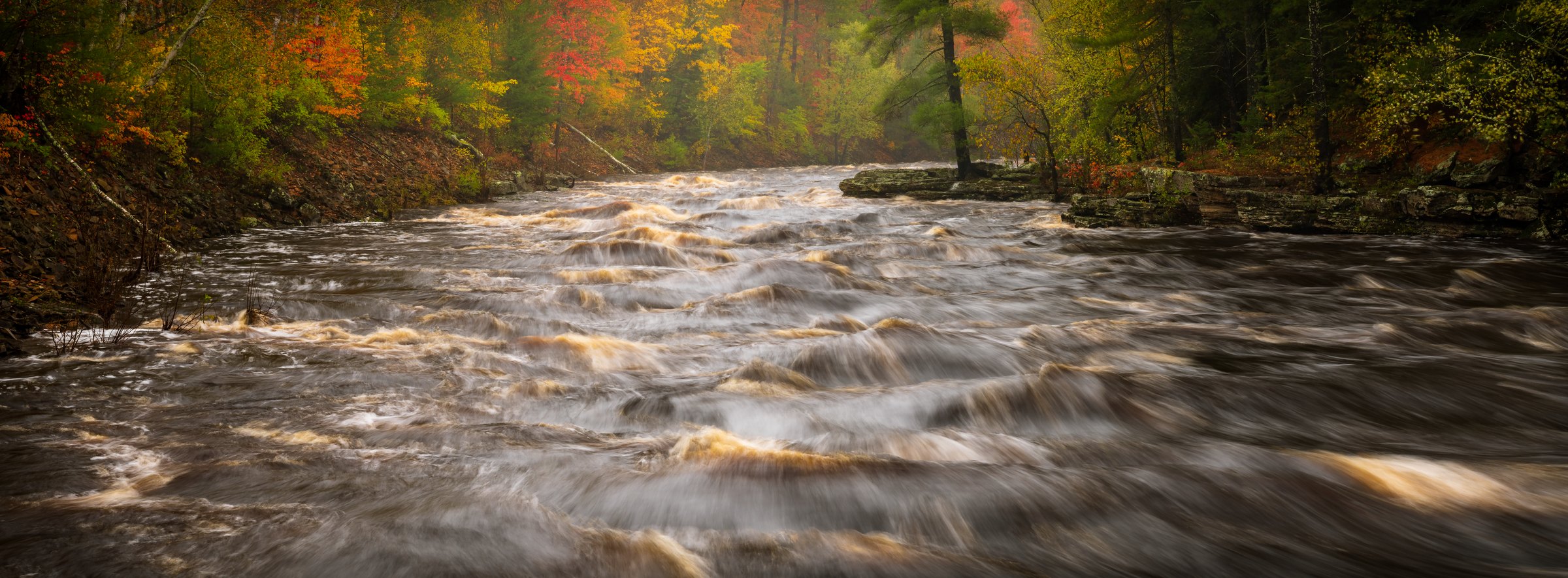 Autumn Expanse, Banning — Banning State Park, Minnesota
