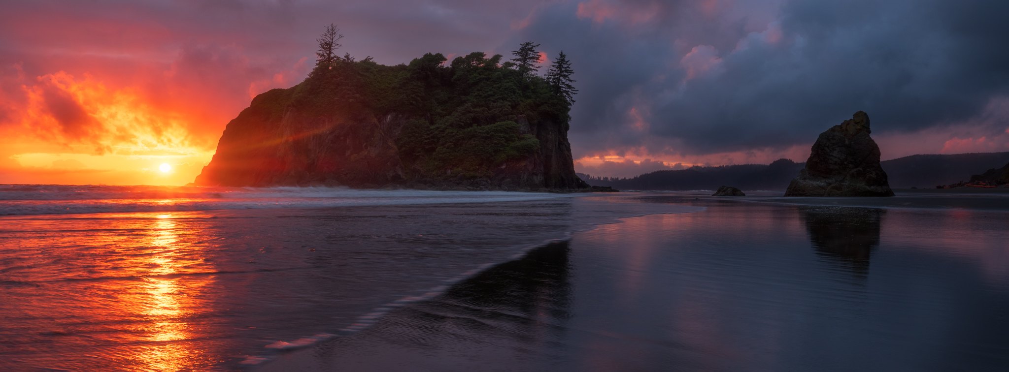 Ember Horizon — Ruby Beach, Olympic National Park, Washington