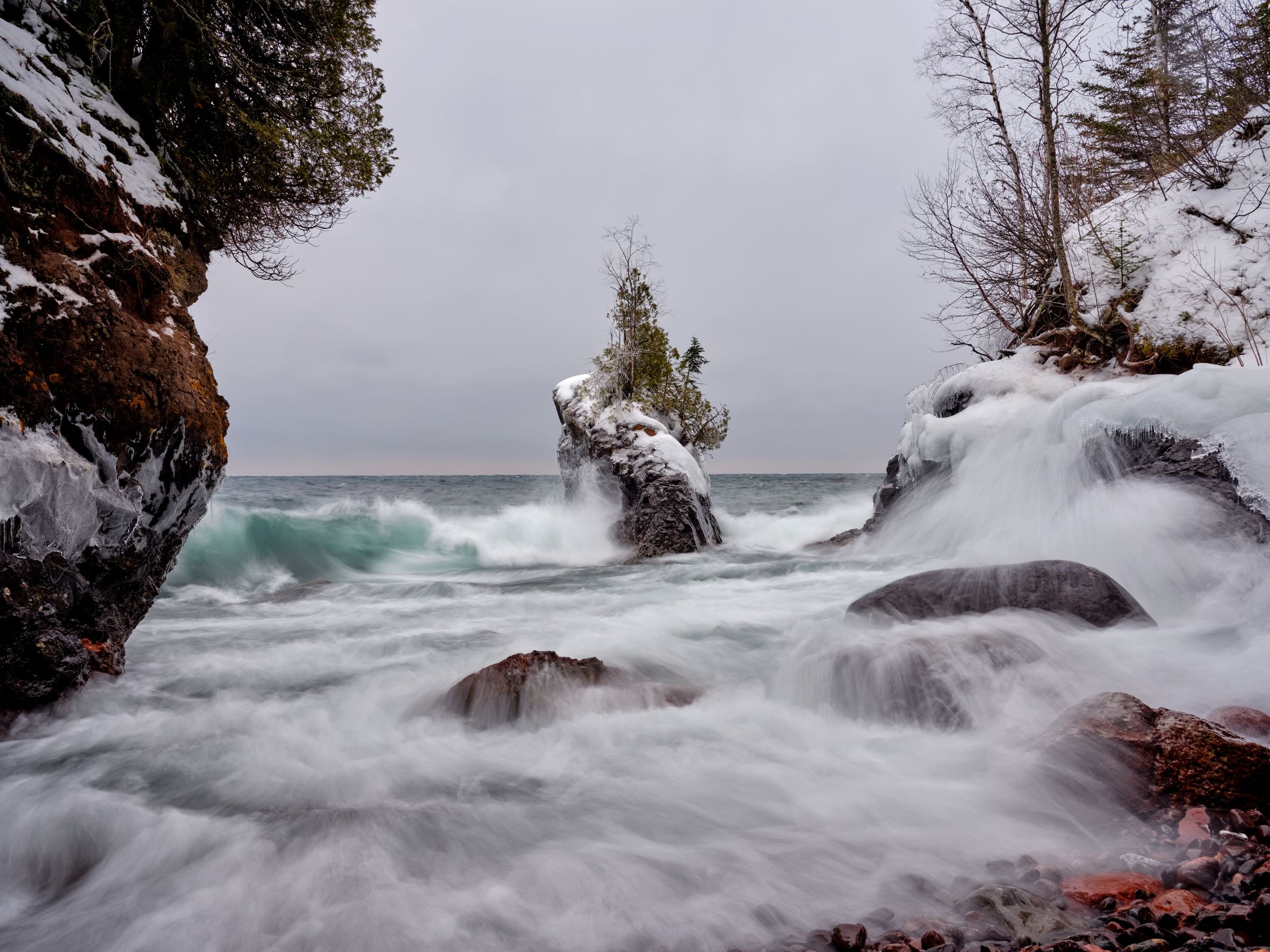 Tettegouche Current — Tettegouche State Park, Minnesota